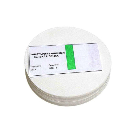Ashless filters "Green Tape" d-70 mm в Нижнем Новгороде