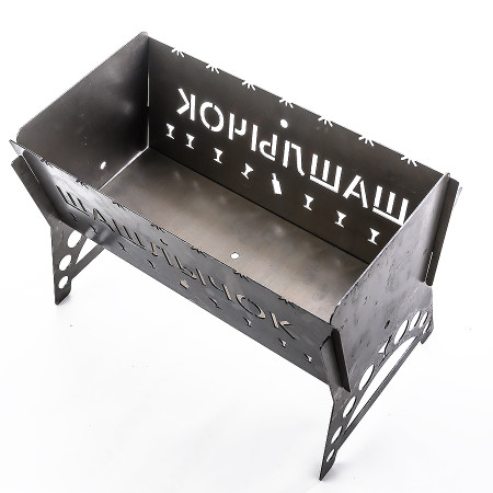 Barbecue collapsible steel "Shashlik" 450*200*250 mm в Нижнем Новгороде