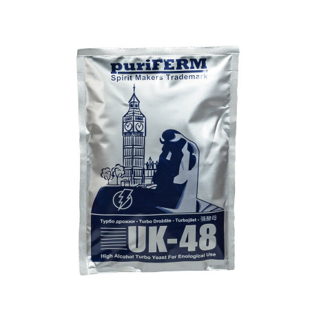 Turbo Yeast alcohol Puriferm UK-48 TURBO (128 gr) в Нижнем Новгороде