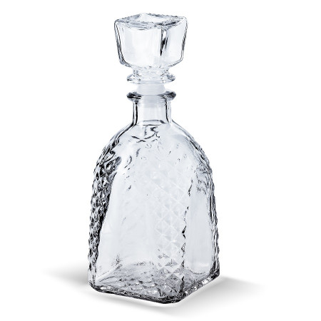 Бутылка (штоф) "Арка" стеклянная 0,5 литра с пробкой  в Нижнем Новгороде