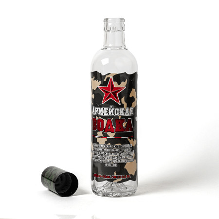 Бутылка сувенирная "Армия" 0,5 литра в Нижнем Новгороде