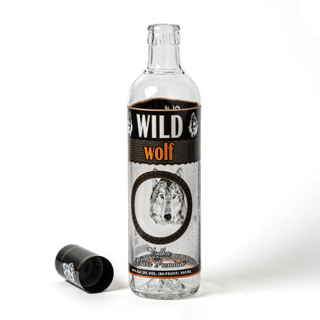 Souvenir bottle "Wolf" 0.5 liter в Нижнем Новгороде